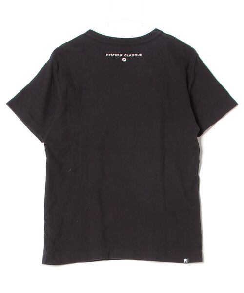 HYSTERIC GLAMOUR(ヒステリックグラマー)半袖Tシャツ 黒色 HYSTERIC GLAMOUR（ヒステリックグラマー） 半袖Tシャツ MEDIUM