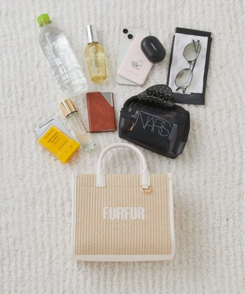 FURFUR（ファーファー） トートバッグ 「限定カラー」ラフィア