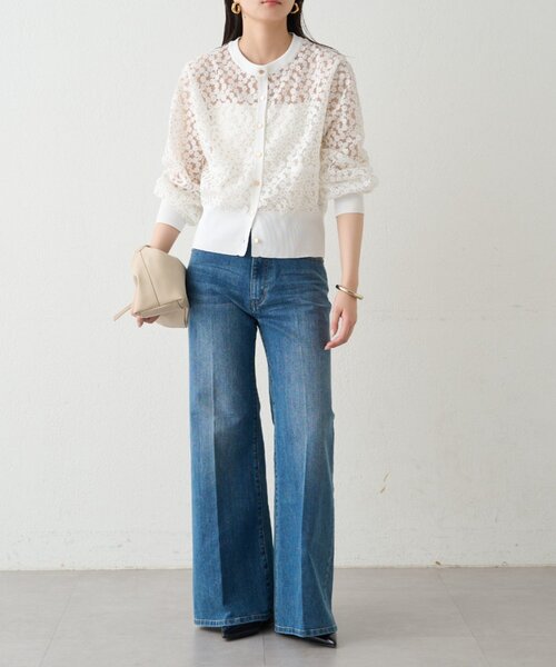 「LOUNGEDRESS」 デニムパンツ MEDIUM ブルー レディース_画像2