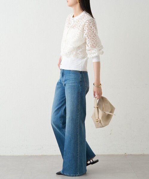 「LOUNGEDRESS」 デニムパンツ MEDIUM ブルー レディース_画像5