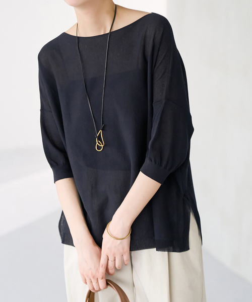 Spick＆Span（スピック アンド スパン） ニット セーター 「接触冷感 