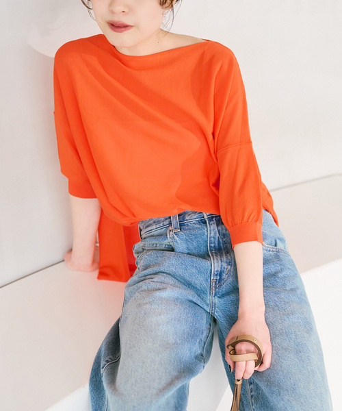 Spick＆Span（スピック アンド スパン） ニット セーター 「接触冷感 