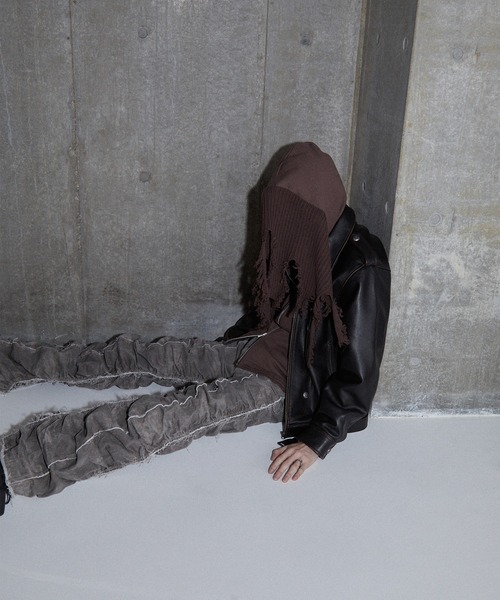 「GRANCY」 ジップアップパーカー M ブラック メンズの画像