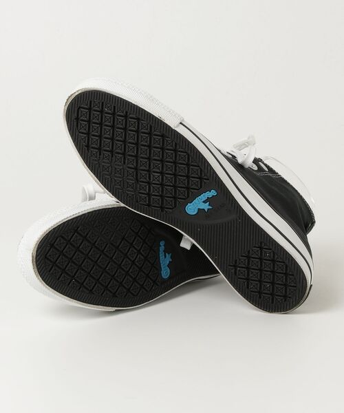 「CONVERSE」 ハイカットスニーカー 24cm ブラック レディースの画像