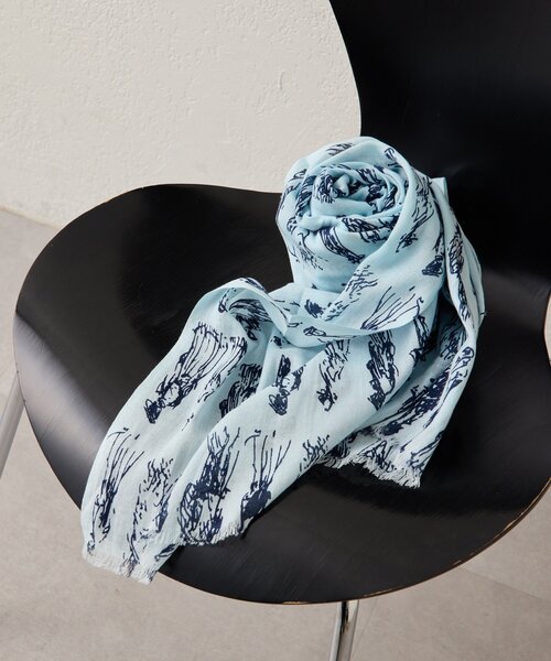 ストール マフラー 「PYAAR(ピーアール)」PEOPLE SCARF/ピープル柄ストール レディース_10