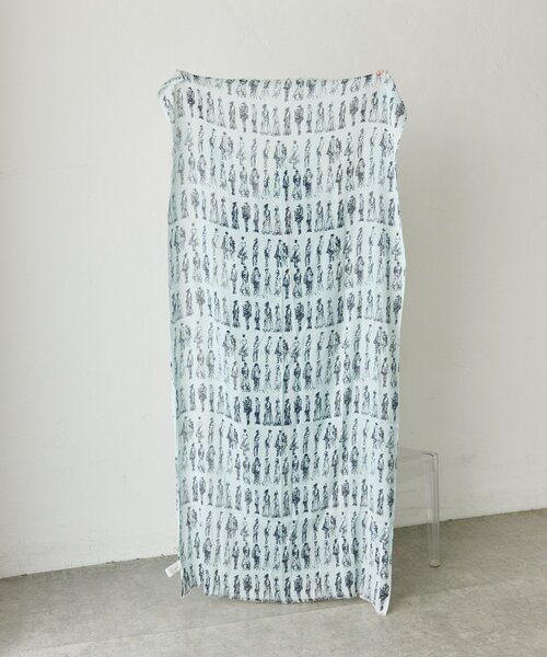 ストール マフラー 「PYAAR(ピーアール)」PEOPLE SCARF/ピープル柄ストール レディース_11