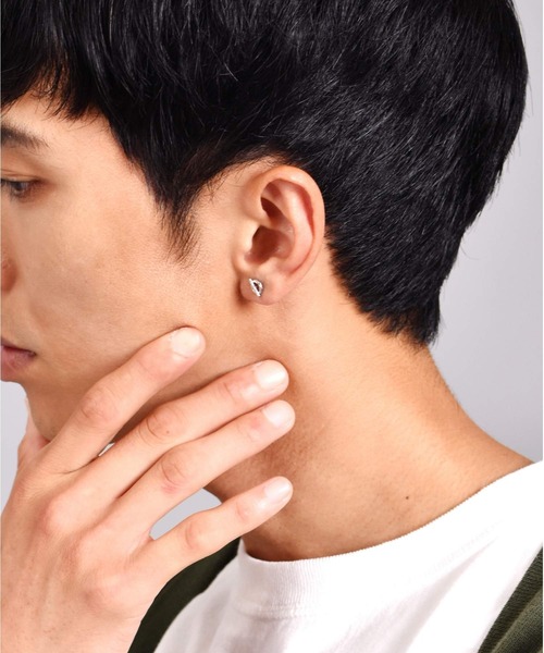「LION HEART」 ピアス（片耳用） ONE SIZE シルバー メンズ_画像8