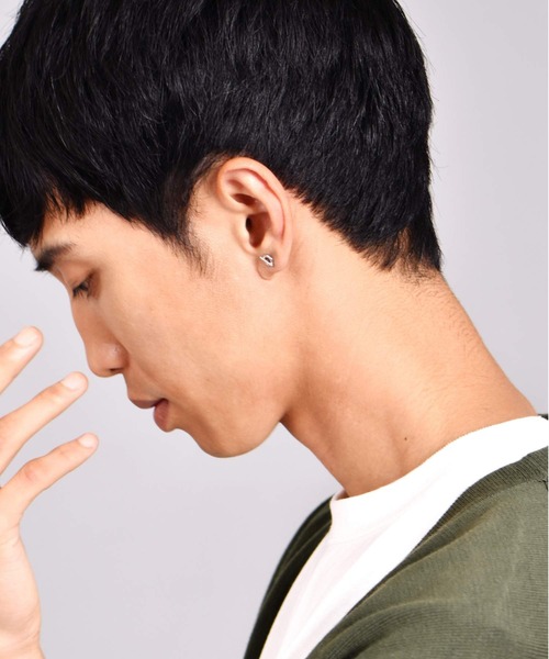 「LION HEART」 ピアス（片耳用） ONE SIZE シルバー メンズ_画像9