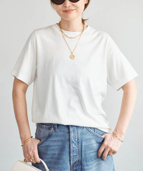 Deuxieme Classe Skew Tシャツブラウン Deuxieme Classeドゥーズィエムクラス Skew Tシャツ変形デザインロンT