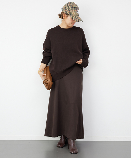 EVERYDAY I LIKE. ブラウン フレアスカート　未使用品 Deuxieme Classe（ドゥーズィエムクラス） 「EVERYDAY I LIKE.」フレア