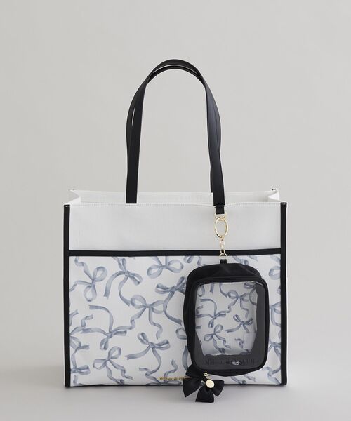 「Maison de FLEUR」 トートバッグ FREE ブラック レディース_画像3
