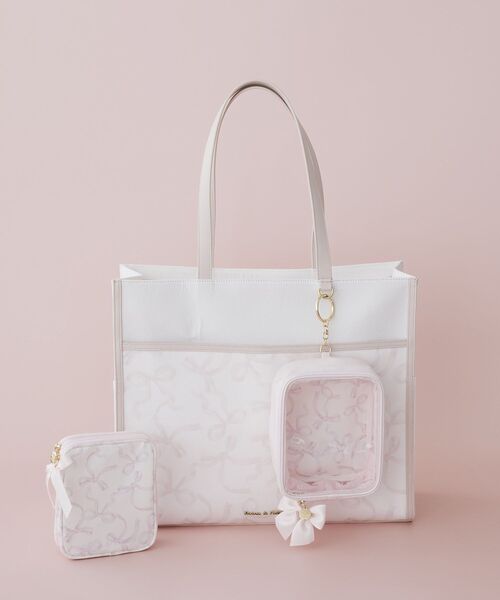 「Maison de FLEUR」 トートバッグ FREE ブラック レディース_画像9