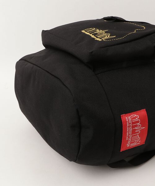 Manhattan Portage × glambバックパック glamb（グラム） 刺繍リュック「manhattan portageコラボ」 - ブラック