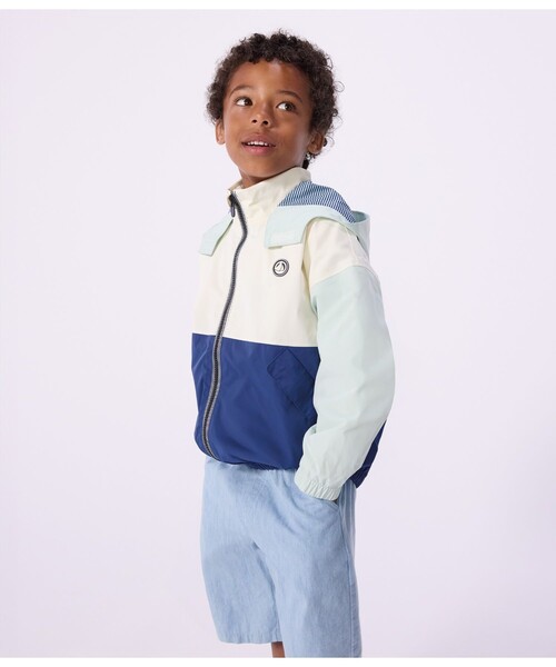 PETIT BATEAU（プチバトー） マウンテンパーカー アウター カラー 