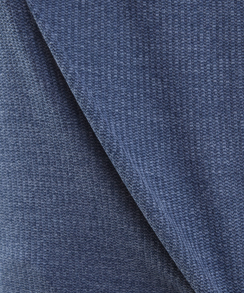 MEN'S MELROSE ポロシャツ リンクスストライプ半袖ホリゾンカラー