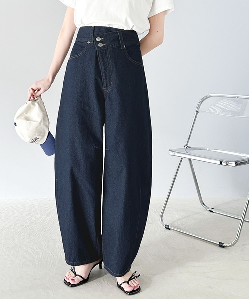 「classicalelf」 デニムパンツ MEDIUM ブルー レディース_画像7