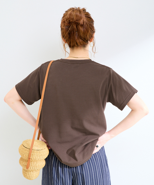 tシャツ 半袖 「追加4」ウォッシャブル / 接触冷感 / スムースワンポイントロゴTEE レディース | B.C STOCK | 18
