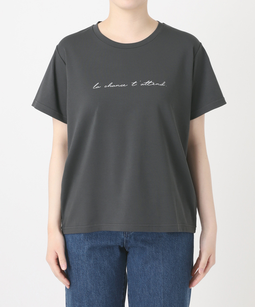 tシャツ 半袖 「追加4」ウォッシャブル / 接触冷感 / スムースワンポイントロゴTEE レディース | B.C STOCK | 16