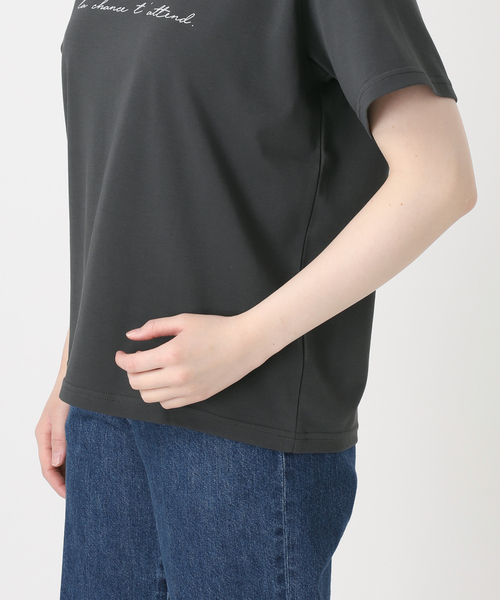 tシャツ 半袖 「追加4」ウォッシャブル / 接触冷感 / スムースワンポイントロゴTEE レディース | B.C STOCK | 10