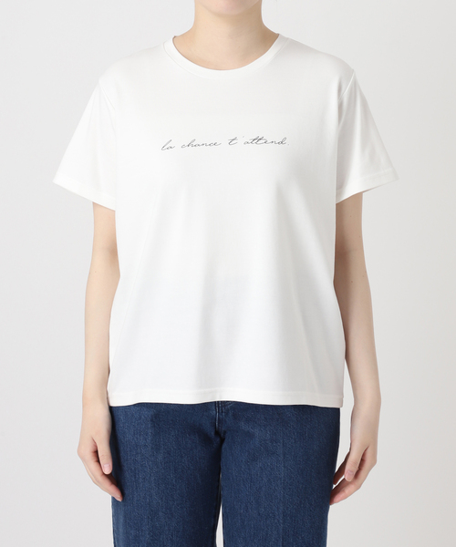 tシャツ 半袖 「追加4」ウォッシャブル / 接触冷感 / スムースワンポイントロゴTEE レディース | B.C STOCK | 07