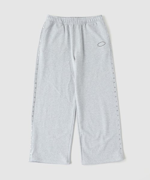 パンツ AFB REPAIRED STUDDED BAGGY PANTS AFB（エーエフビー） スウェットパンツ ジャージ STUDDED BAGGY SWEAT
