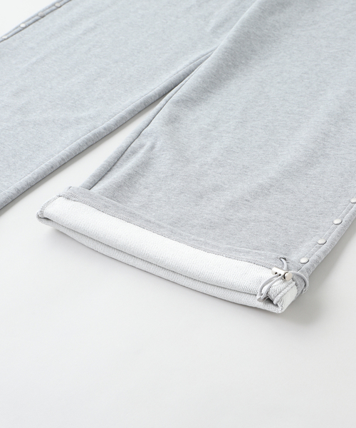 AFB（エーエフビー） スウェットパンツ ジャージ STUDDED BAGGY SWEAT