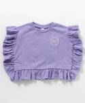 tシャツ フリルロゴワッペン半袖Tシャツ キッ...の詳細画像5