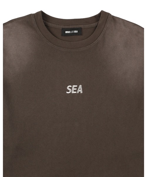 WIND AND SEA（ウィンダンシー） 長袖Tシャツ S パープル メンズ