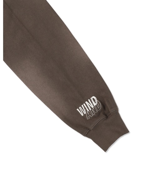 WIND AND SEA（ウィンダンシー） 長袖Tシャツ S パープル メンズ