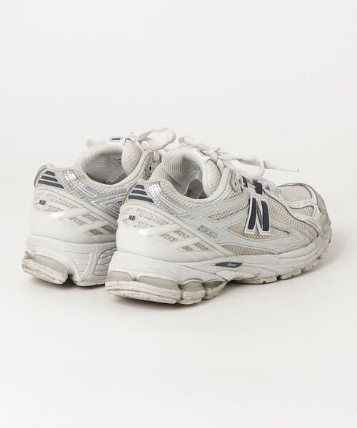 「New Balance」 ローカットスニーカー 24.0cm ホワイト メンズ_画像2