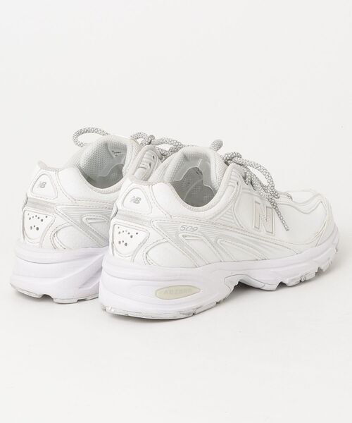 「New Balance」 ローカットスニーカー 22.0cm ホワイト レディース_画像2