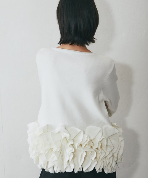 「SMILE ORCHID」 ニットカーディガン M ブラック レディース_画像7