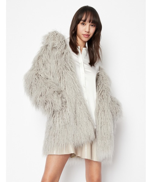 ARMANI EXCHANGE 「ARMANI EXCHANGE」 長袖ワンピース 0 ブラック 