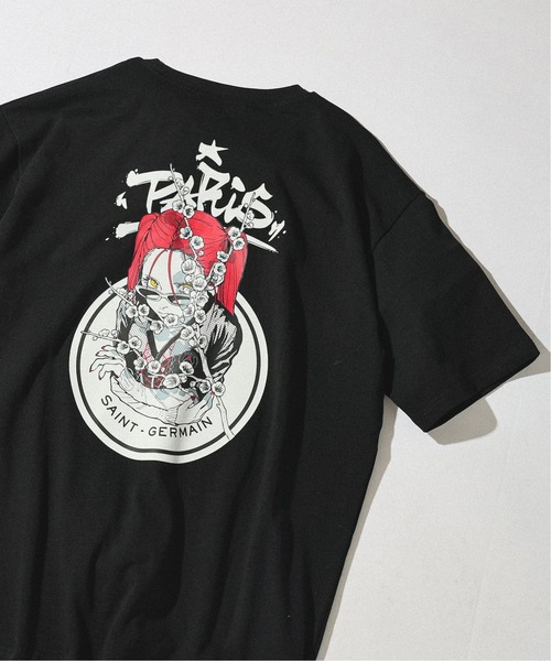 tシャツ 「追加」「PSG x NAKAKI 」 ART GRAPHIC TEE メンズ