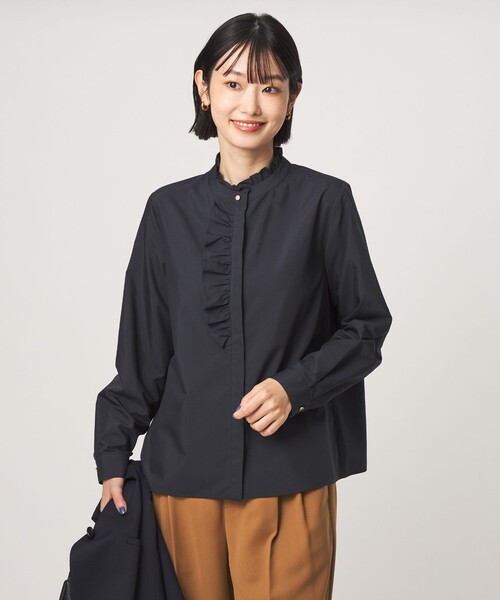 新品green label relaxingブラウス マシンウォッシャブル通気性 green label relaxing（グリーンレーベルリラクシング） ブラウス