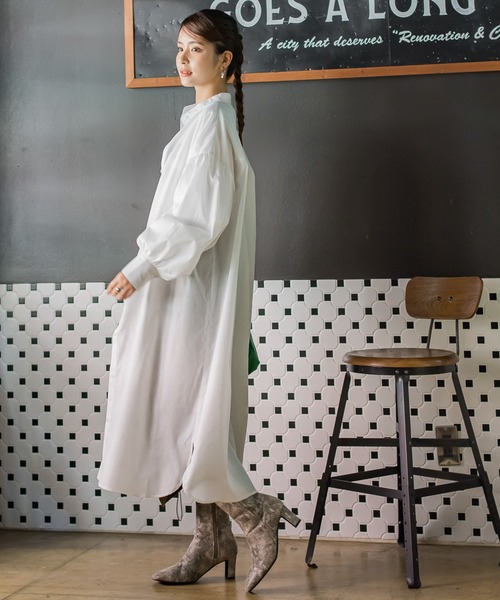 「VICKY」 長袖ワンピース M ブラック レディース_画像5