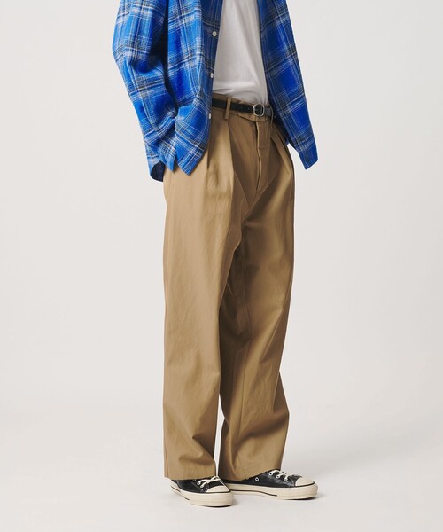 BEAUTY＆YOUTH UNITED ARROWS ワイドパンツ チノパン コットン