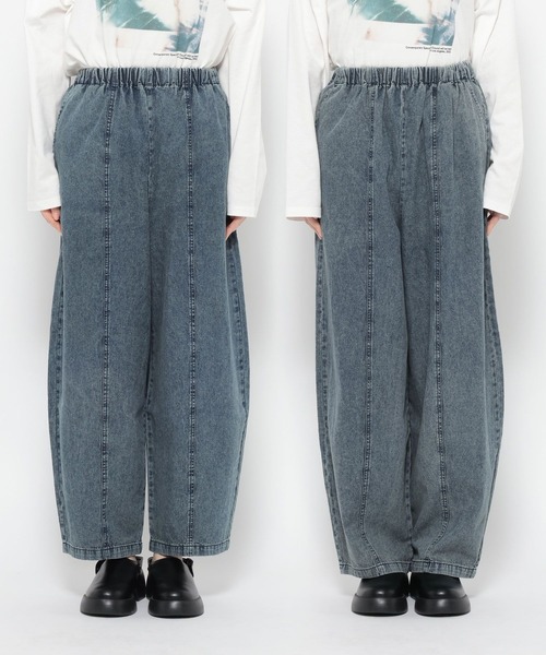「LEPSIM」 デニムパンツ FREE ブラック レディース_画像2