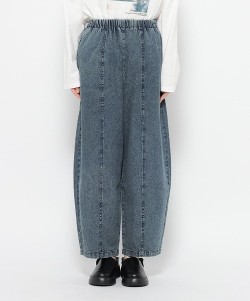 「LEPSIM」 デニムパンツ FREE ブラック レディース_画像3