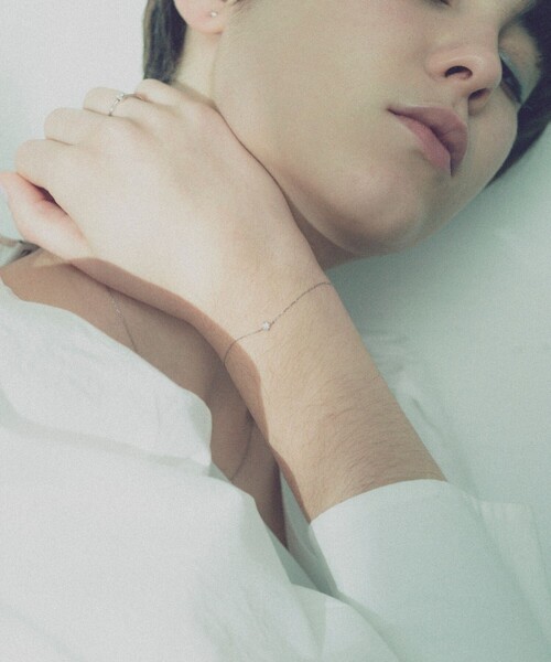 ete（エテ） ブレスレット PT900/850 ダイヤモンド 0.1ct ブレスレット