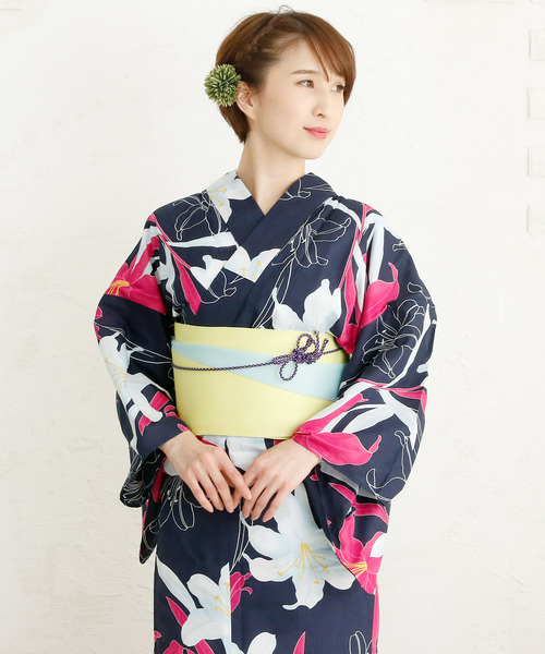yulie 浴衣 ＼20種類から選べるレディース3点セット／「大人浴衣