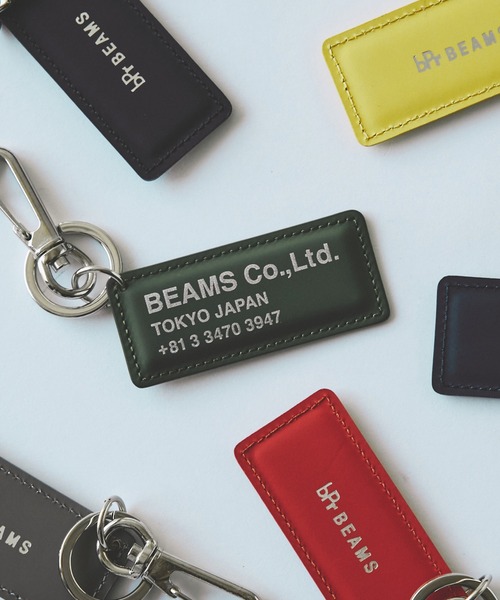 bPr BEAMS（bPrビームス） キーホルダー bPr BEAMS / レザー