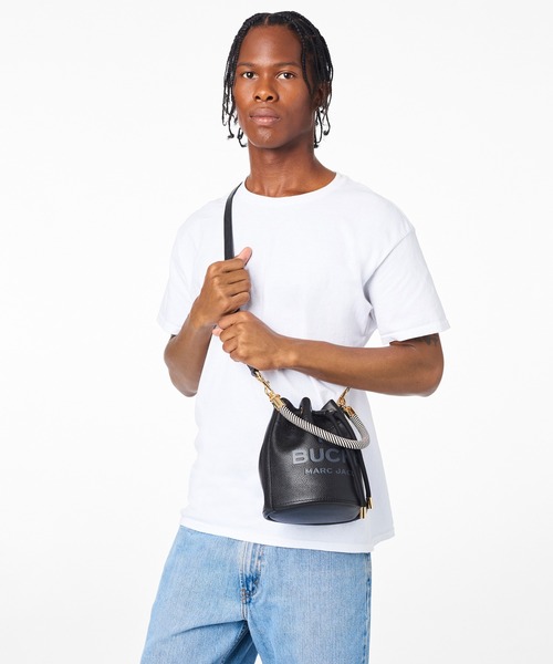 MARC JACOBS バケットバッグ ブラック Marc Jacobs ザ ラインストーン ミニ バケット バッグ