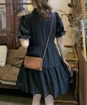 ワンピース 半袖 YUGA フレンチスリーブ ...の詳細画像4
