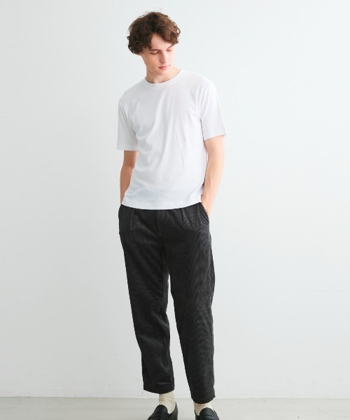 three dots（スリー ドッツ） tシャツ オーガニックコットンニット