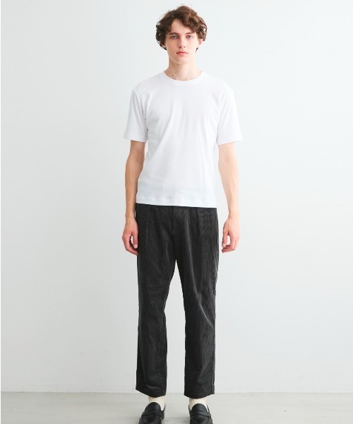 新品タグ付き✨ conteコットン ニットTシャツ three dots（スリー ドッツ） tシャツ オーガニックコットンニット