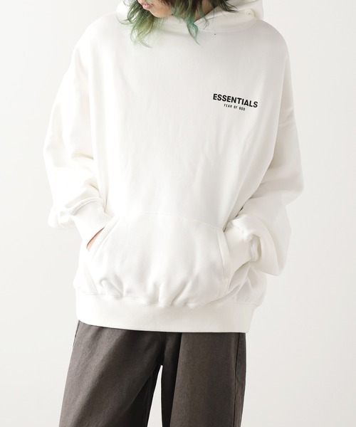 ESSENTIALS パーカー XS FOG ESSENTIALS パーカー ESSENTIALS/エッセンシャルズ FLOWER
