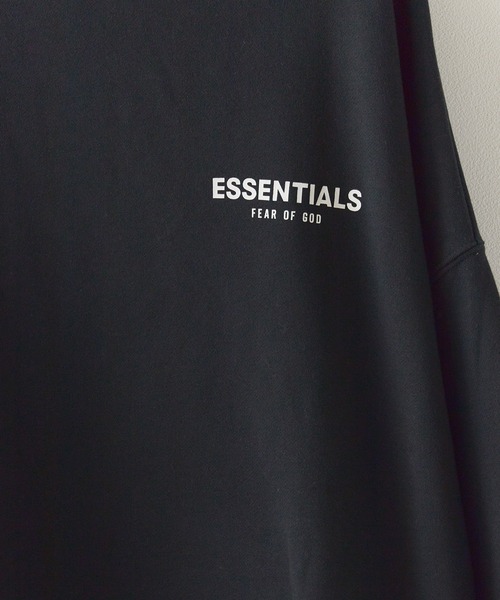 ESSENTIALS 黒 フード付きパーカー ESSENTIALS FEAR OF GOD New York パーカー 黒男女兼用 Lサイズ2