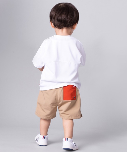 新品未使用mikihouse14.5センチ MIKI HOUSE パンツ ロゴ5分丈パンツ キッズ 子供服 男の子