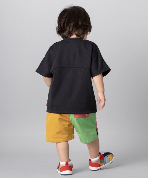 新品未使用mikihouse14.5センチ MIKI HOUSE パンツ ロゴ5分丈パンツ キッズ 子供服 男の子